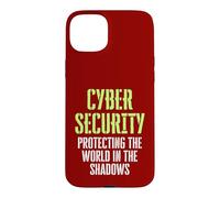 Carcasa para iPhone 15 Plus Hacker ético de Seguridad cibernética protegiendo el Mundo en la Sombra