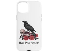 Carcasa para iPhone 15 Plus Hamlet Shakespeare Jugar Cita por desgracia, Pobre Yorick!