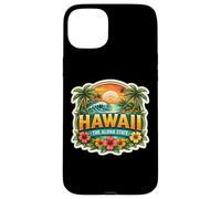 Carcasa para iPhone 15 Plus Hawái The Aloha State Souvenir Visitor Memorabilia Hawaiian