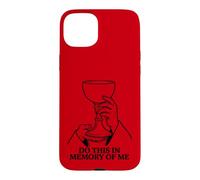 Carcasa para iPhone 15 Plus Haz Esto En Memoria De Mí Eucaristía Misa Católica