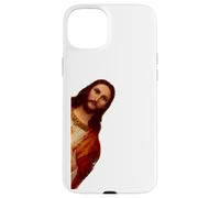 Carcasa para iPhone 15 Plus ¡He Visto eso! ¡Divertido Meme Mirando a Jesús!