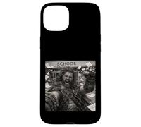 Carcasa para iPhone 15 Plus Highlander Último Día De Escuela Vacaciones De Verano Divertido Selfie