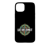 Carcasa para iPhone 15 Plus Hiking Compass Topography Lost and Loving It