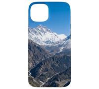 Carcasa para iPhone 15 Plus Himalayas Nepal Nevado Picos Montaña Paisaje Escena