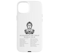 Carcasa para iPhone 15 Plus Historia Griega clásica - Alejandro Magno World Tour