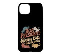 Carcasa para iPhone 15 Plus HOA President Herding Cats Gotta Be Easier |-