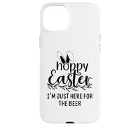 Carcasa para iPhone 15 Plus Hoppy Easter Sign,Some Bunny Needs Beer Easter Drinking Hour