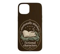 Carcasa para iPhone 15 Plus Humor de Lectura para Amantes de los Libros para fanáticos de la ficción y soñadores