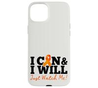 Carcasa para iPhone 15 Plus I Can & I Will Beat Leukemia Cancer Warrior Just Watch Me