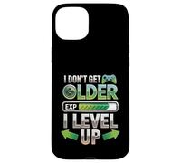 Carcasa para iPhone 15 Plus I Dont Get Older I Level Up Video Game Gaming Gamer Cumpleaños