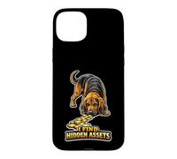 Carcasa para iPhone 15 Plus I Find Hidden Assets Accountant Dog Humor