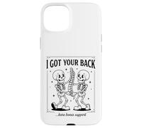 Carcasa para iPhone 15 Plus I Got Your Back, Lindo Amigo Esqueleto