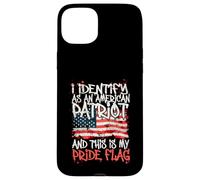 Carcasa para iPhone 15 Plus I Identify As An American Patriot This Is My Pride Flag