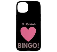 Carcasa para iPhone 15 Plus I Love Bingo! Funny Old Lady Costume Men & Women Bingo