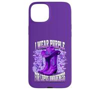 Carcasa para iPhone 15 Plus I Wear Purple For Lupus Awareness
