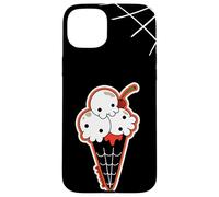 Carcasa para iPhone 15 Plus Ice Cream Skull Spoopy Yami Kawaii Halloween Design, Spooky