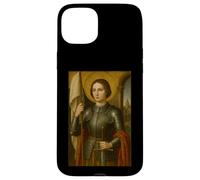 Carcasa para iPhone 15 Plus Icono católico de Santa Juana de Arco