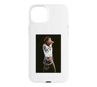 Carcasa para iPhone 15 Plus Icono de la Superestrella del Pop de los 80 Man In The Mirror Bad World Tour 1988