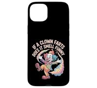 Carcasa para iPhone 15 Plus If A Clown Farts Does It Smell Funny Chistes de Circo -