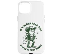 Carcasa para iPhone 15 Plus If You Can Read This You'Re In Fart Range Frog