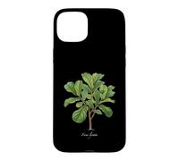 Carcasa para iPhone 15 Plus Ilustración de la Planta de Higo de Hoja de violín Ficus lyrata
