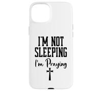 Carcasa para iPhone 15 Plus I'm Not Sleeping I'm Praying Pastor Appreciation Christian