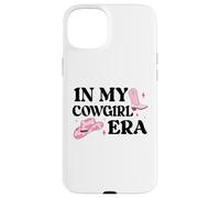 Carcasa para iPhone 15 Plus In My Cowgirl Era Cowboy Boot Pink Cowgirl Hat Lets Go Girls