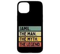 Carcasa para iPhone 15 Plus Jamil The Man The Myth The Legend - Cita Personalizada Divertida