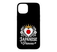 Carcasa para iPhone 15 Plus Japanese Princess Japan Flag Proud Japanese Girl