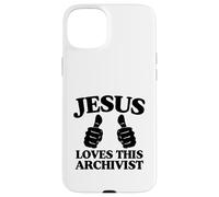Carcasa para iPhone 15 Plus Jesús ama a Este Grupo de adoración de la Iglesia Cristiana archivista