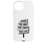Carcasa para iPhone 15 Plus Jesús el Camino la Verdad la Vida