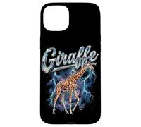 Carcasa para iPhone 15 Plus Jirafa Vintage 90s Retro Funny Giraffe 80's African Animals
