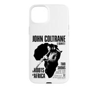 Carcasa para iPhone 15 Plus John Coltrane Raíces de África Centro Olatunji Nueva York 1967