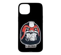 Carcasa para iPhone 15 Plus Judge Dredd Classic Casco 2000 AD Retro Comic