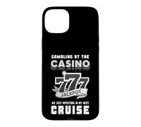 Carcasa para iPhone 15 Plus Juegos de Azar en el Casino GANA mi próximo Ganador del Premio Mayor del Crucero 777