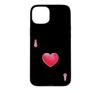 Carcasa para iPhone 15 Plus Jugando a Las Cartas Ace of Hearts Skat Poker