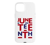 Carcasa para iPhone 15 Plus Juneteenth Is My Independence Day 1865 4 de Julio 4 Bandera de Estados Unidos