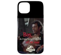 Carcasa para iPhone 15 Plus Jurassic Park Dr. Ian Malcolm Right All The Time