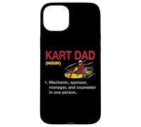 Carcasa para iPhone 15 Plus Kart Dad Go Kart Racing Kart Racer Padre Karting
