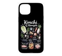Carcasa para iPhone 15 Plus Kimchi by Maangchi Cultura Coreana Amante de la Comida Corea