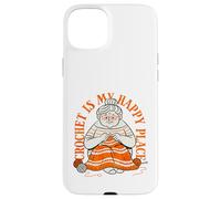 Carcasa para iPhone 15 Plus Knitting Is My Creative Haven Grandma Knitter