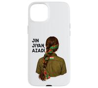 Carcasa para iPhone 15 Plus Kurdistán Nowruz, Jin, Jiyan, Azadî Rojava Amo Kurdistán