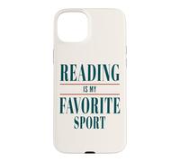 Carcasa para iPhone 15 Plus La Lectura es mi Deporte Favorito | Amantes de los Libros Lectores y autores