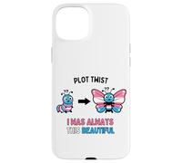 Carcasa para iPhone 15 Plus La Trama con Giro Siempre fue Este Hermoso Orgullo Trans