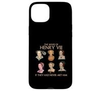 Carcasa para iPhone 15 Plus Las Esposas de Enrique VIII Historical Women Print