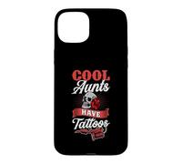 Carcasa para iPhone 15 Plus Las tías geniales Tienen Tatuajes tía entintada Divertida