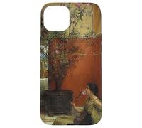 Carcasa para iPhone 15 Plus Lawrence Alma-Tadema Una adelfa - Primavera