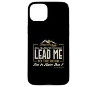 Carcasa para iPhone 15 Plus Lead me to The Rock That is Higher Than I Salmo 61:2 Diseño