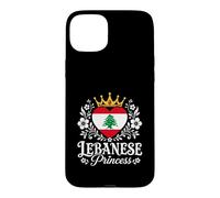 Carcasa para iPhone 15 Plus Lebanese Princess Lebanon Flag Proud Lebanese Girl