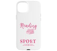 Carcasa para iPhone 15 Plus Leer es mi Lector de Gusanos de Biblioteca para Amantes de los Libros Deportivos